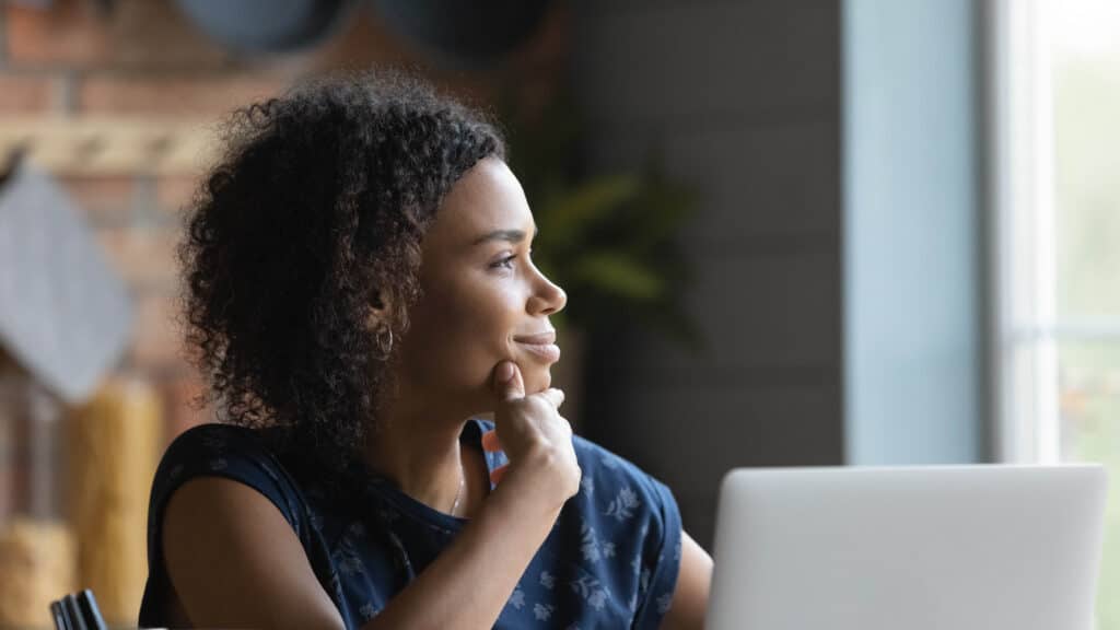 A Talent Acquisition Manager sits deep in thought